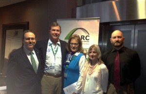 iarc staff with john & edi at pan am